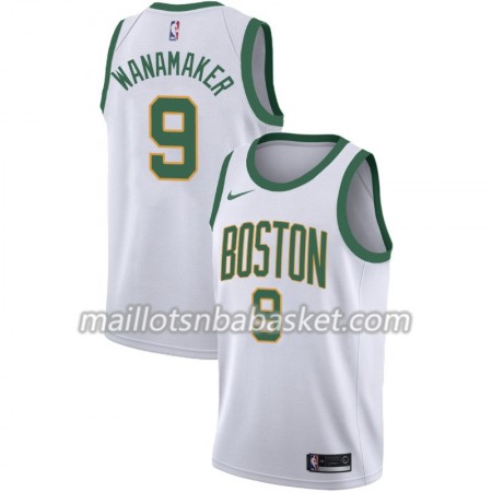 Maillot Homme Boston Celtics Bradley Wanamaker 9 2018-19 Nike City Edition Blanc Swingman Maillot Homme Boston Celtics Bradley Wanamaker 9 2018-19 Nike City Edition Blanc Swingman
